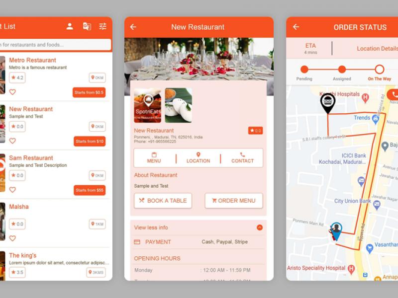 SpotnEats - Foodpand Clone App Thumbnail