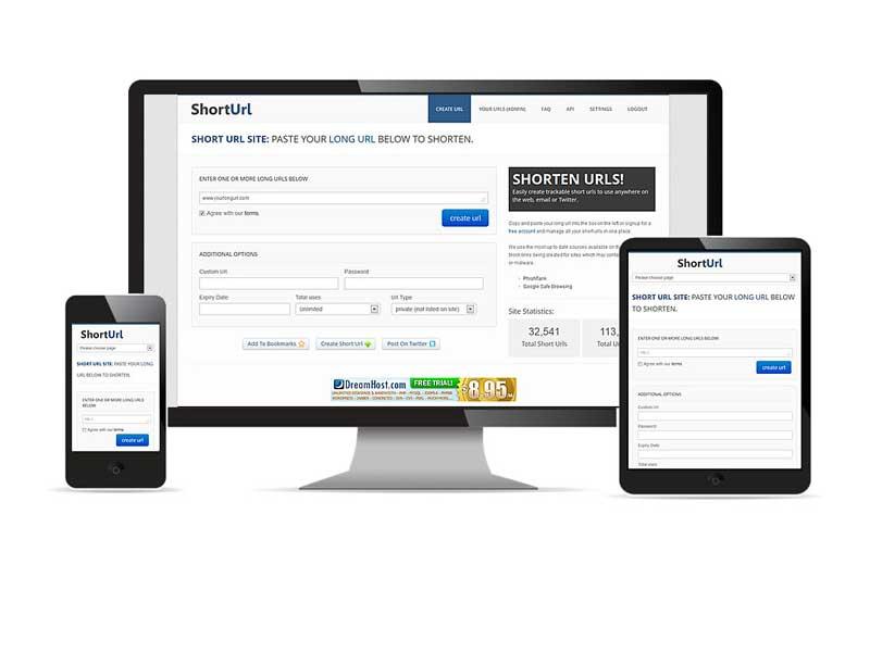 Create your own Short Url Site
