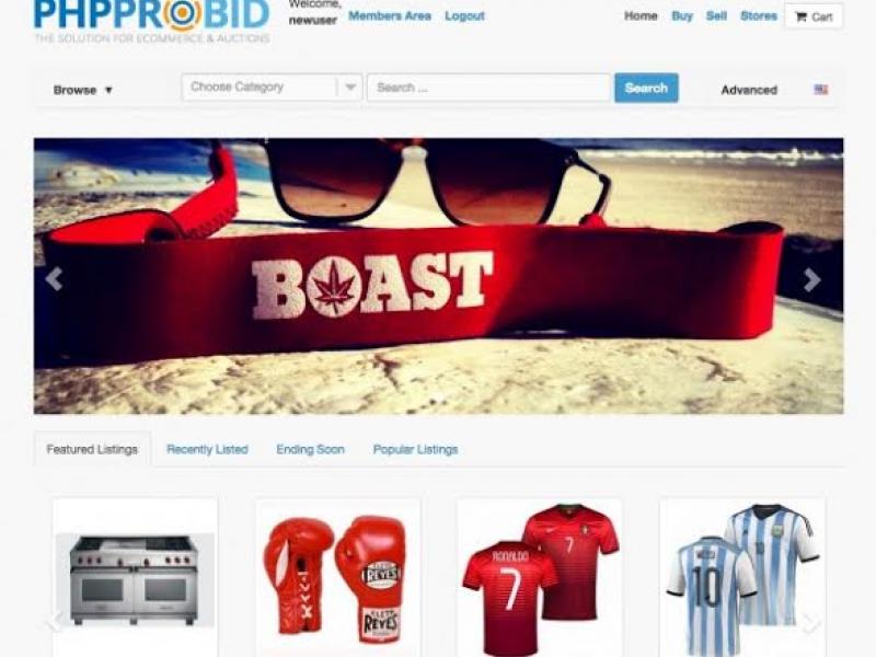 PHP Pro Bid - eCommerce Script Thumbnail