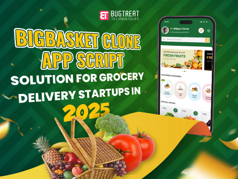 BigBasket Clone App Script by Bugtreat Technologies Thumbnail