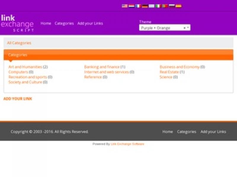 Softbiz Link Exchange PHP Software Thumbnail