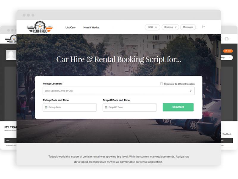 Car Rental Script - Rent&Ride - Vehicle Rental Software Thumbnail