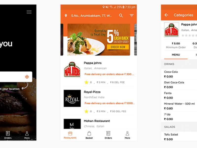 Online Food Ordering Platform Thumbnail