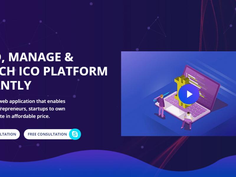Initial Coin Offering Script Software to Start Website Thumbnail