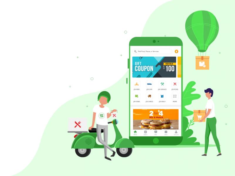 Service Joy like Gojek - A Multi-talented App
